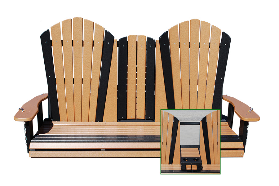 5ft adirondack fold down swing