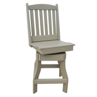 mission swivel side chair